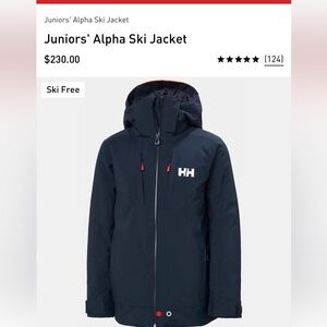 Helly Hansen Kids' Dark Blue Ski jacket & matching pants!